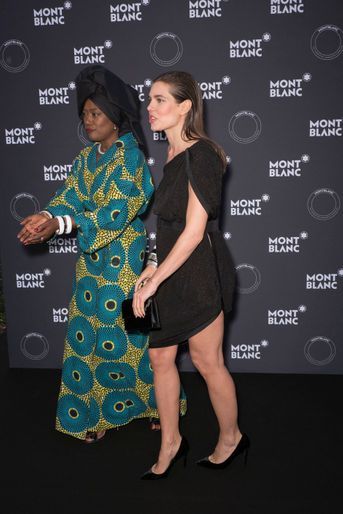 Charlotte Casiraghi avec Khadja Nin à Cannes, le 16 mai 2018