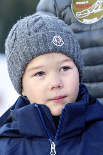 Le prince Vincent de Danemark à Verbier en Suisse, le 6 janvier 2020