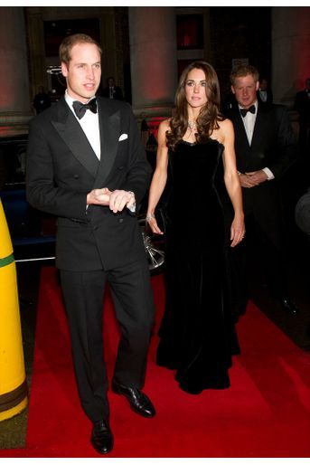 Kate, William et Harry à l&#039;Imperial War Museum de Londres, le 19 décembre 2011