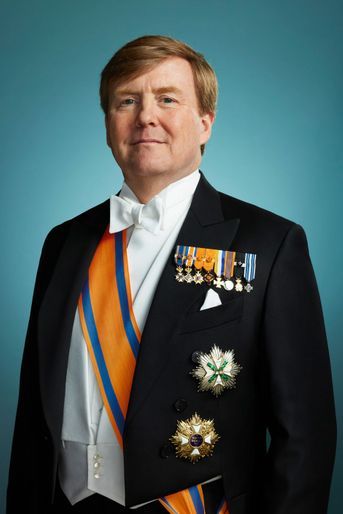 Nouvelle &quot;photo d&#039;Etat&quot; du roi Willem-Alexander des Pays-Bas, en mars 2018