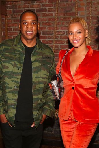 Beyoncé et Jay-Z le 21 octobre 2015