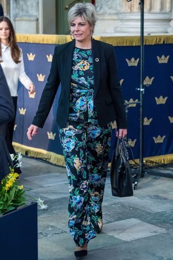 La princesse Laurentien des Pays-Bas à Stockholm, le 11 avril 2018