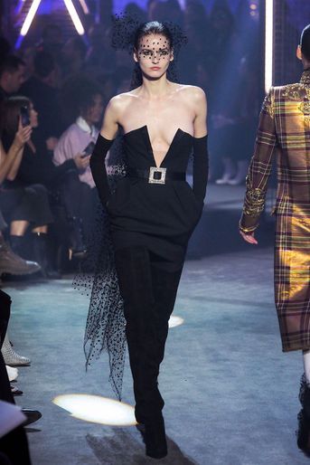 Le défilé Haute Couture d'Alexandre Vauthier, présenté à Paris le 23 janvier 2018.
