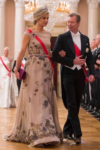 La reine Maxima des Pays-Bas à Oslo le 9 mai 2017