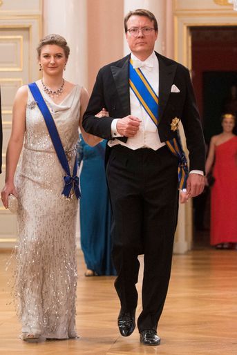 La princesse Stéphanie de Luxembourg à Oslo le 9 mai 2017