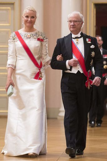 La princesse Mette-Marit de Norvège à Oslo le 9 mai 2017