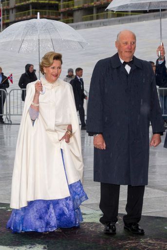 La reine Sonja de Norvège à Oslo le 10 mai 2017