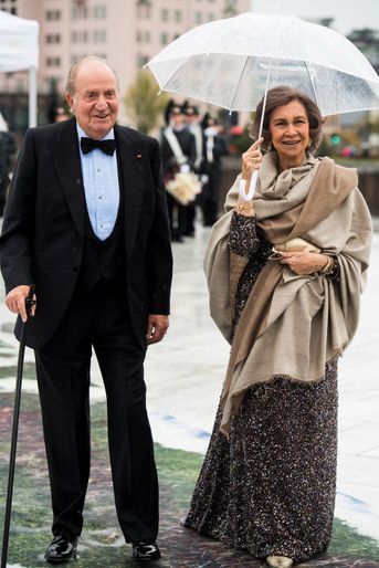 L'ex-reine Sofia d'Espagne à Oslo le 10 mai 2017