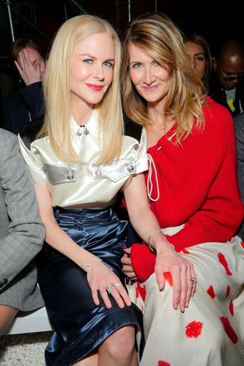 Nicole Kidman, Laura Dern au défilé Calvin Klein