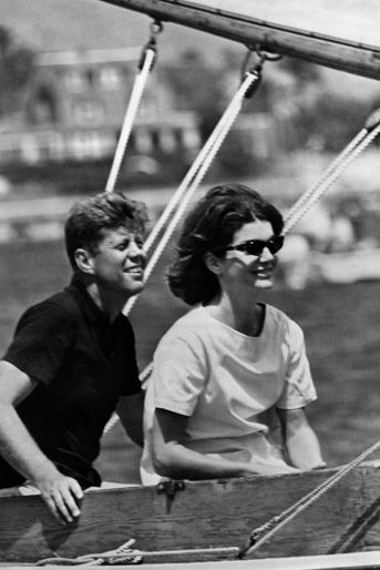 John et Jackie Kennedy en 1960