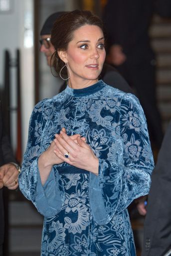 La duchesse Catherine de Cambridge à Stockholm, le 31 janvier 2018