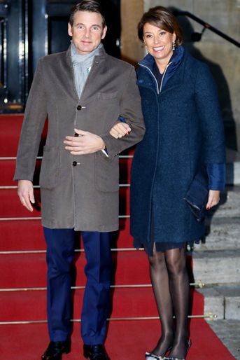 Le prince Maurits des Pays-Bas et la princesse Marilène à Amsterdam, le 3 février 2018