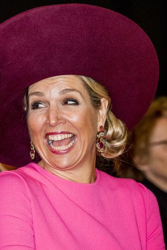 La reine Maxima des Pays-Bas à Amersfoort, le 27 mars 2018