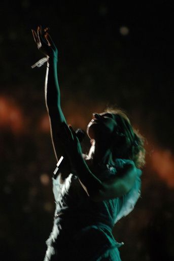 Céline Dion en concert à Las Vegas en 2007