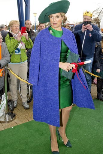 La reine Maxima des Pays-Bas à Zwolle, le 17 janvier 2018