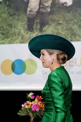 La reine Maxima des Pays-Bas à Zwolle, le 17 janvier 2018