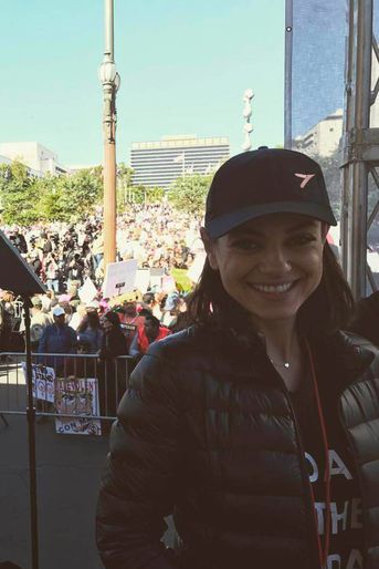Mila Kunis à la Marche des Femmes