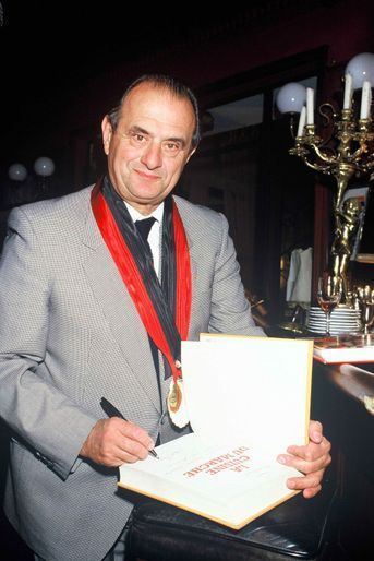 Le chef Paul Bocuse à Biarritz, en novembre 1985.