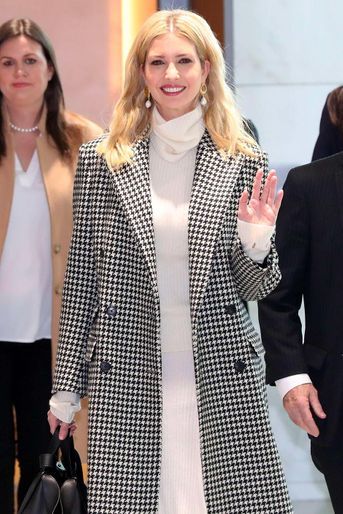 Ivanka Trump à l'aéroport international d'Incheon, le 23 février 2018.
