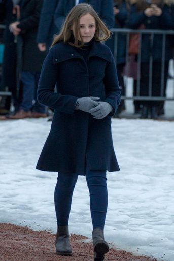 La princesse Ingrid Alexandra de Norvège à Oslo, le 1er février 2018