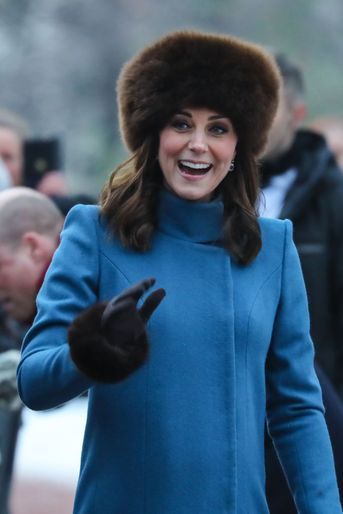 La duchesse de Cambridge à Oslo, le 1er février 2018