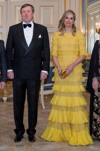 La reine Maxima et le roi Willem-Alexander des Pays-Bas à La Haye, le 20 mars 2018