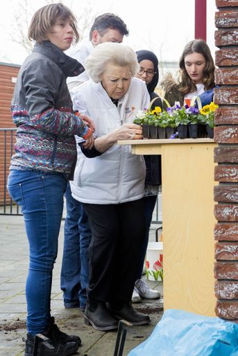 L'ex-reine Beatrix des Pays-Bas à Amersfoort, le 9 mars 2018