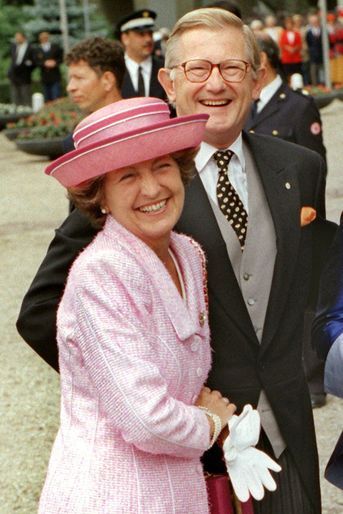 La princesse Margriet des Pays-Bas avec son mari Pieter van Vollenhoven, le 30 mai 1998 