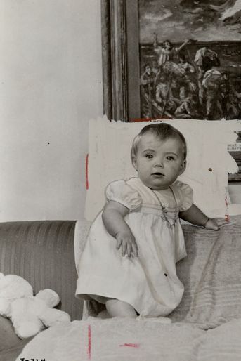 La princesse Margriet des Pays-Bas, photo pour son 1er anniversaire en 1944