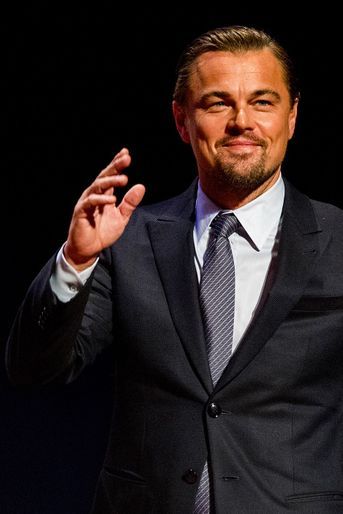 Leonardo DiCaprio au Goed Geld Gala à Amsterdam, mercredi 15 février
