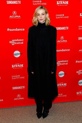 Carey Mulligan présente le film "Wildlife" au festival Sundance