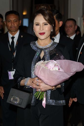 La princesse Ubolratana Rajakanya Sirivadhana Barnavadi de Thaïlande au Festival de Cannes, le 18 mai 2017