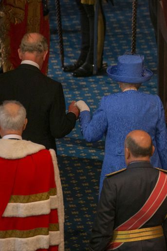 La reine Elizabeth II et le prince Charles à Londres, le 21 juin 2017