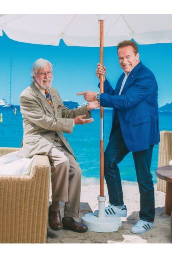 Jean-Michel Cousteau et Arnold Schwarzenegger, complices au Nikki Beach, défendent la préservation des grands fonds sous-marins avec le documentaire « Wonders of the Sea 3D ».
