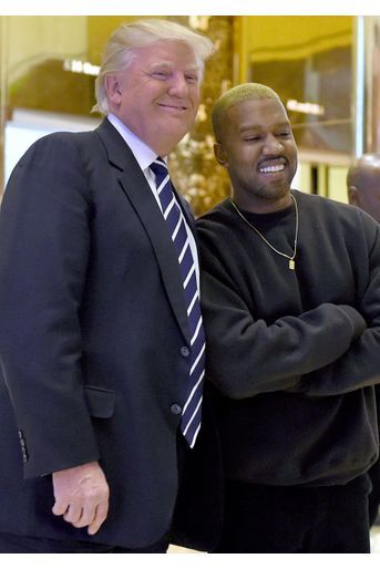 Kanye West et Donald Trump 