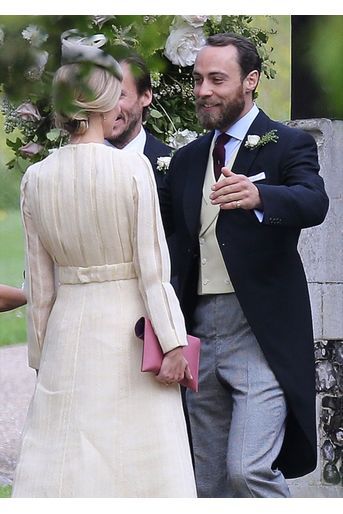 James Middleton et Donna Air au mariage de Pippa Middleton 