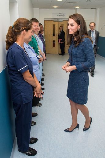 Kate Middleton En Visite Au Kings College Hospital, Le 12 Juin 5