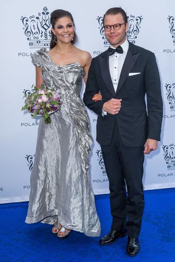 La princesse Victoria de Suède et le prince Daniel à Stockholm, le 15 juin 2017