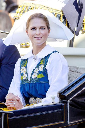 La princesse Madeleine de Suède à Stockholm, le 6 juin 2017
