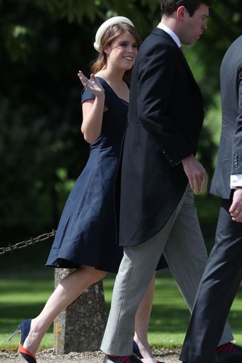 La princesse Eugenie et Jack Brooksbank au mariage de Pippa Middleton