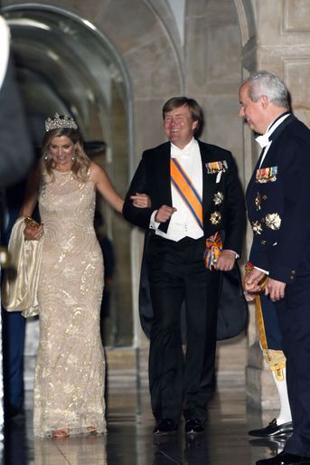 La reine Maxima et le roi Willem-Alexander des Pays-Bas à Amsterdam, le 23 mai 2017