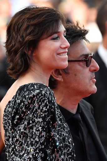 Charlotte Gainsbourg et Yvan Attal à Cannes.