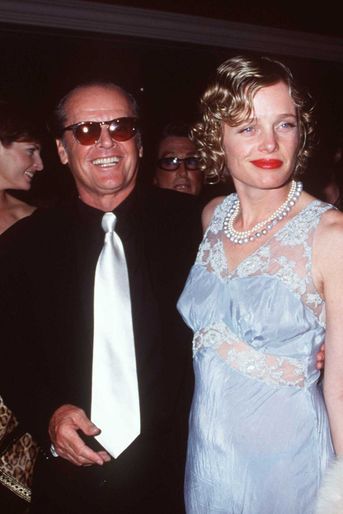 Jack Nicholson avec Rebecca Broussard en 1998.