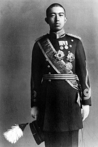 Le prince Hirohito du Japon, en avril 1919