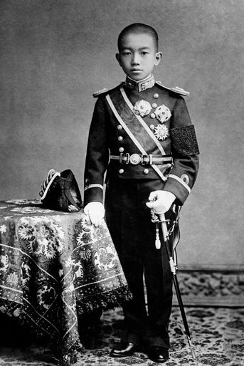 Le prince Hirohito du Japon, en 1910 