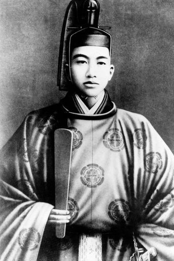 Le prince Hirohito du Japon, le 1er janvier 1923 