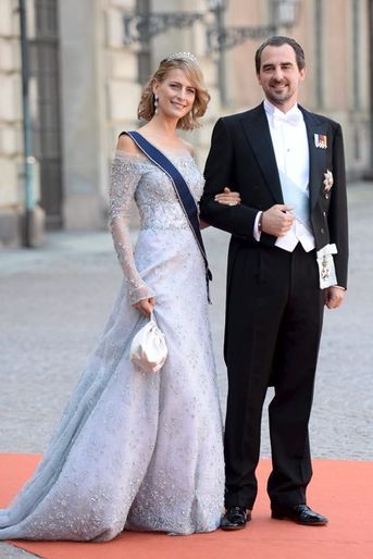 La princesse Tatiana et le prince Nikolaos de Grèce à Stockholm, le 13 juin 2015