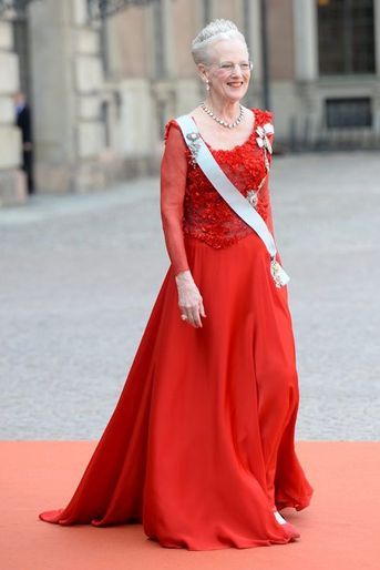 La reine Margrethe II de Danemark à Stockholm, le 13 juin 2015