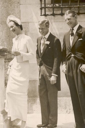 Le prince Edward et Wallis Simpson, le 3 juin 1937, jour de leur mariage au château de Candé