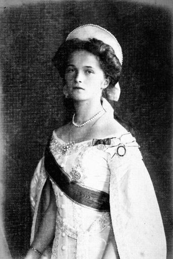 La grande-duchesse Olga de Russie. Photo non datée